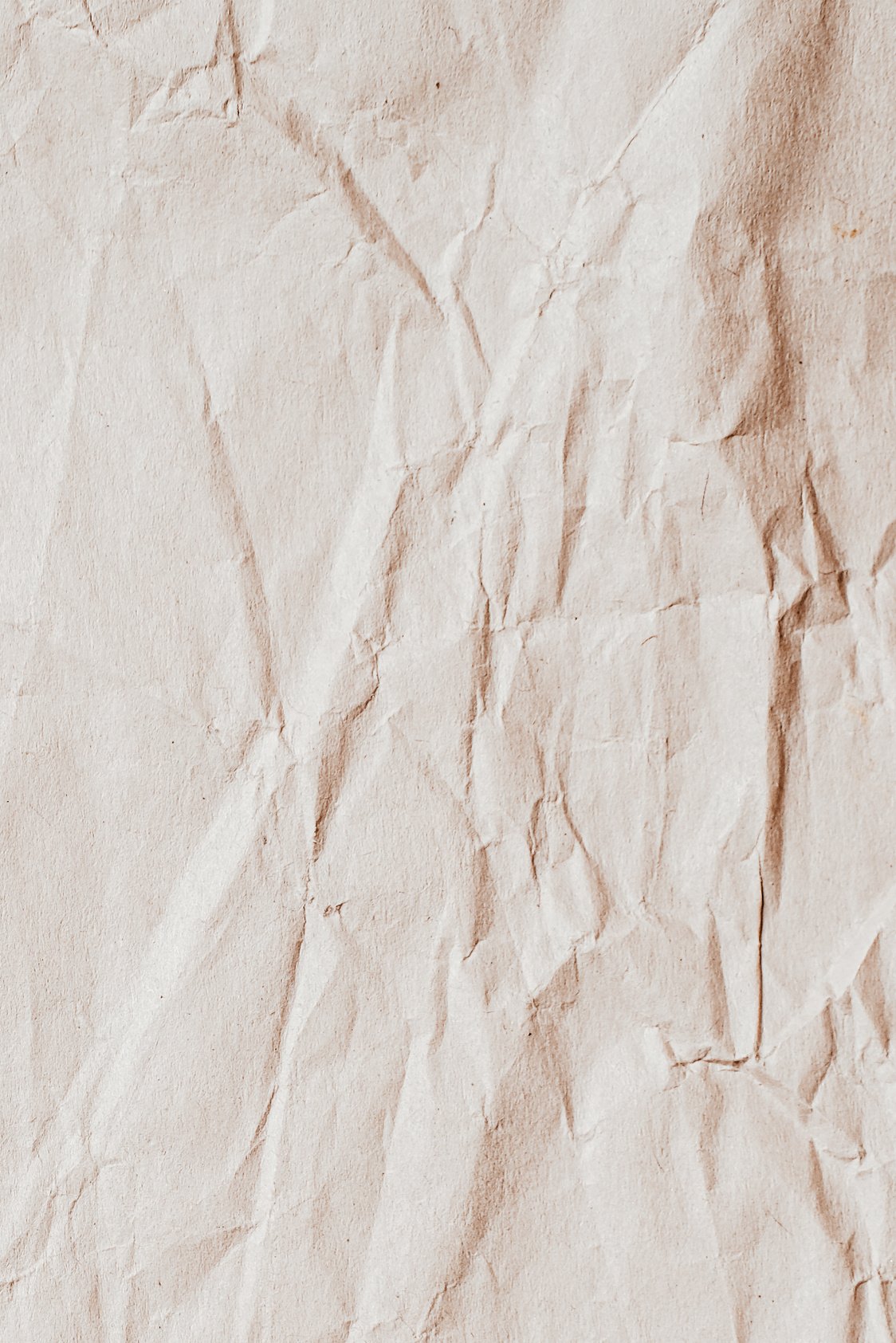 Brown Crumpled Paper